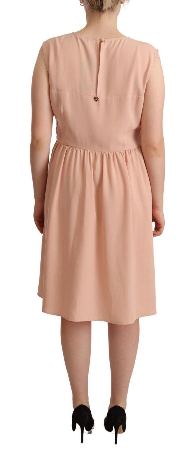 Robe Sans Manches Beige en Polyester Twinset