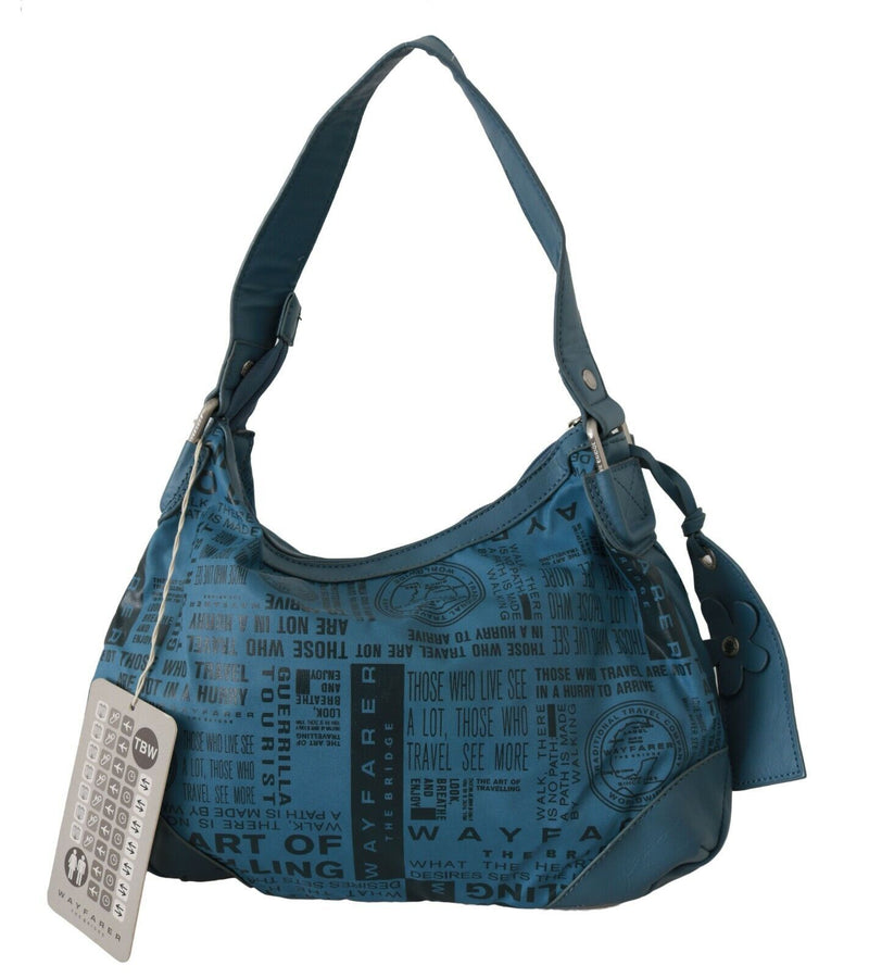 WAYFARER Sac à main épaule imprimé pour femmes en bleu