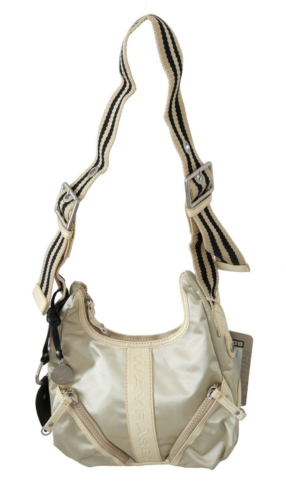 Sac à main en tissu blanc WAYFARER à bandoulière