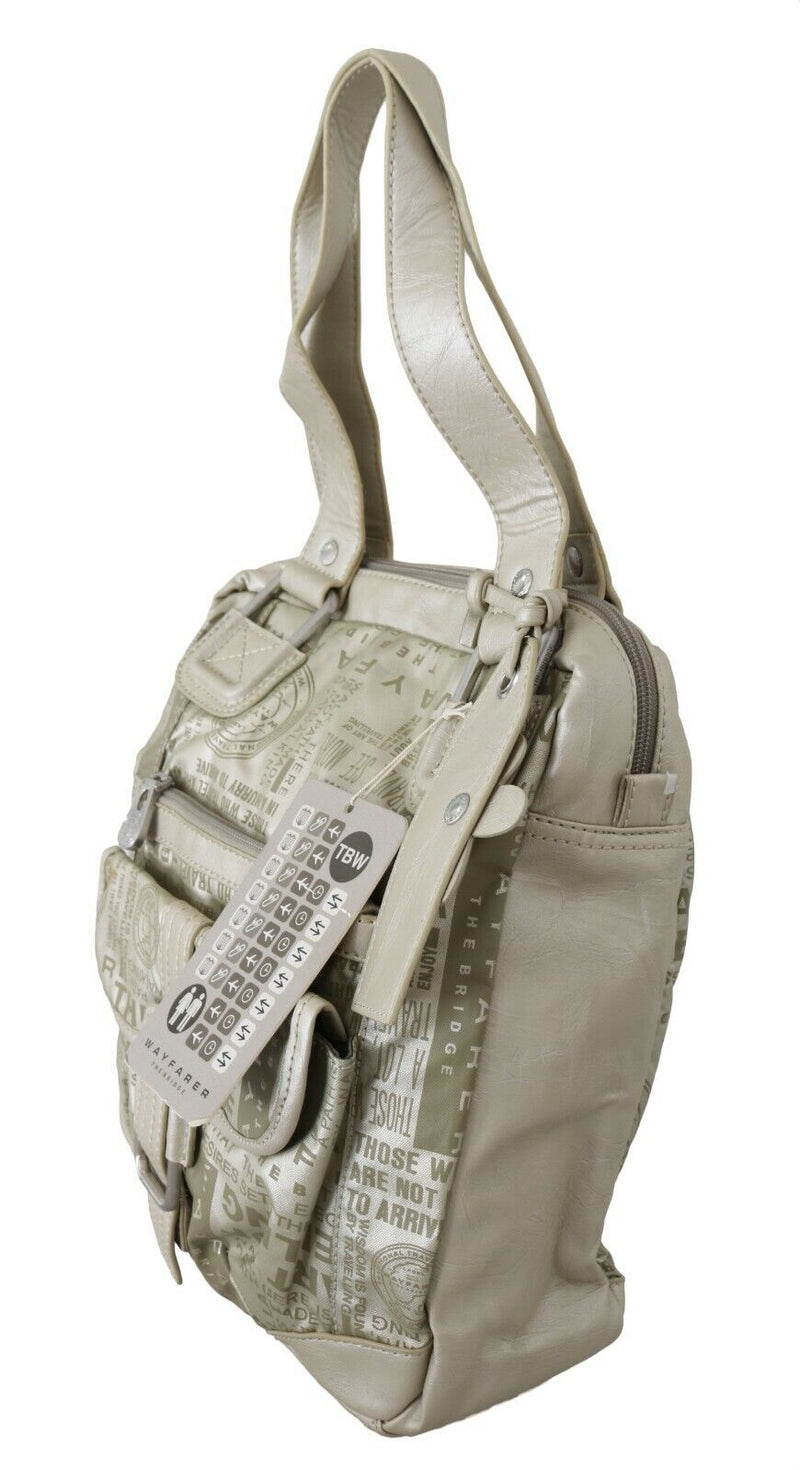 WAYFARER White Printed Handbag - Stylish Fabric Shoulder Purse
