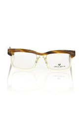 Monture de lunettes pour homme en acétate marron de Frankie Morello