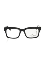 Monture pour homme en acétate noir de Frankie Morello