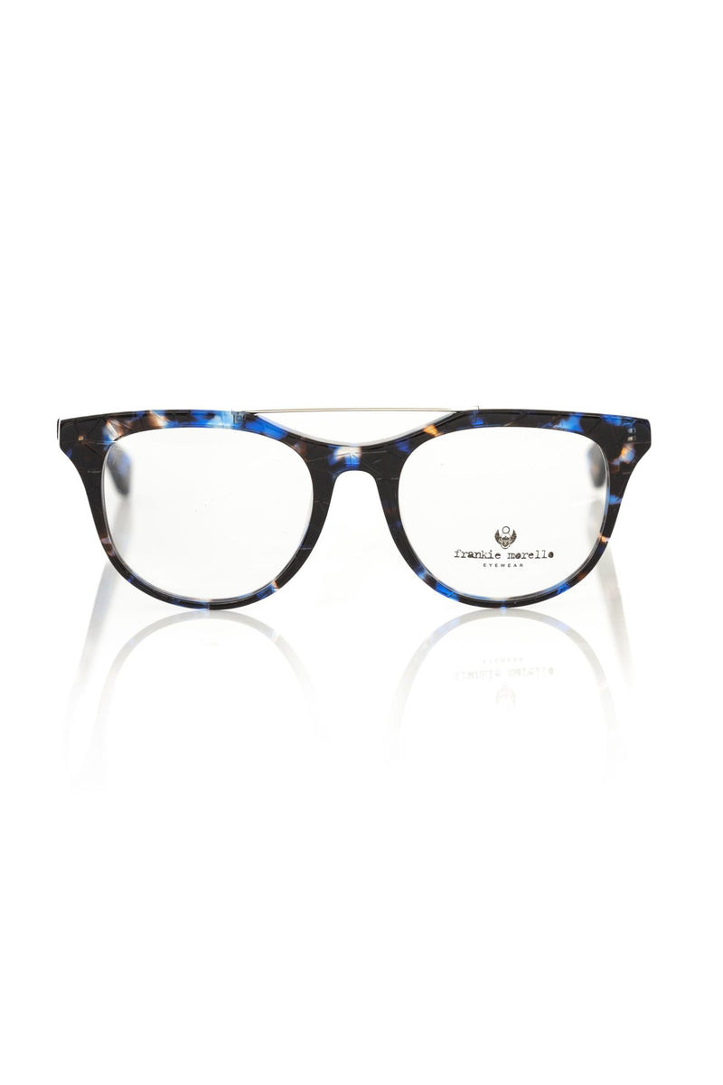 Monture pour homme en acétate bleu de Frankie Morello