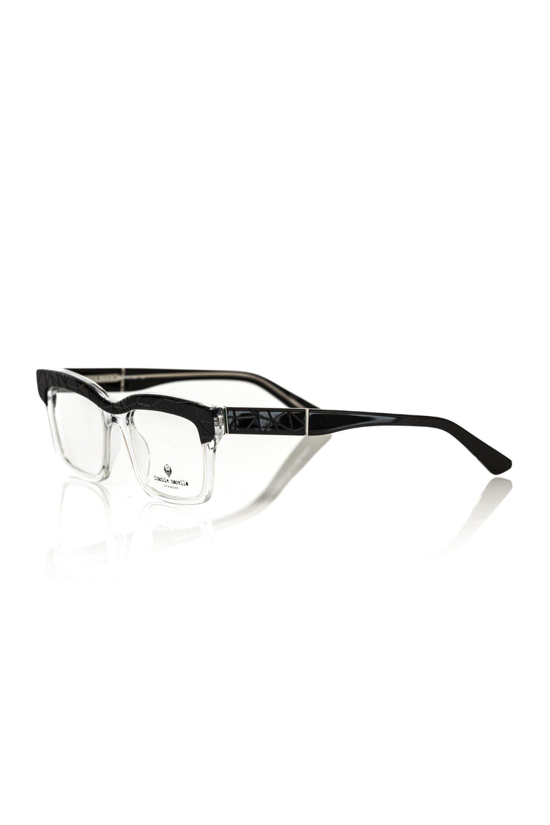 Monture pour homme en acétate noir de Frankie Morello