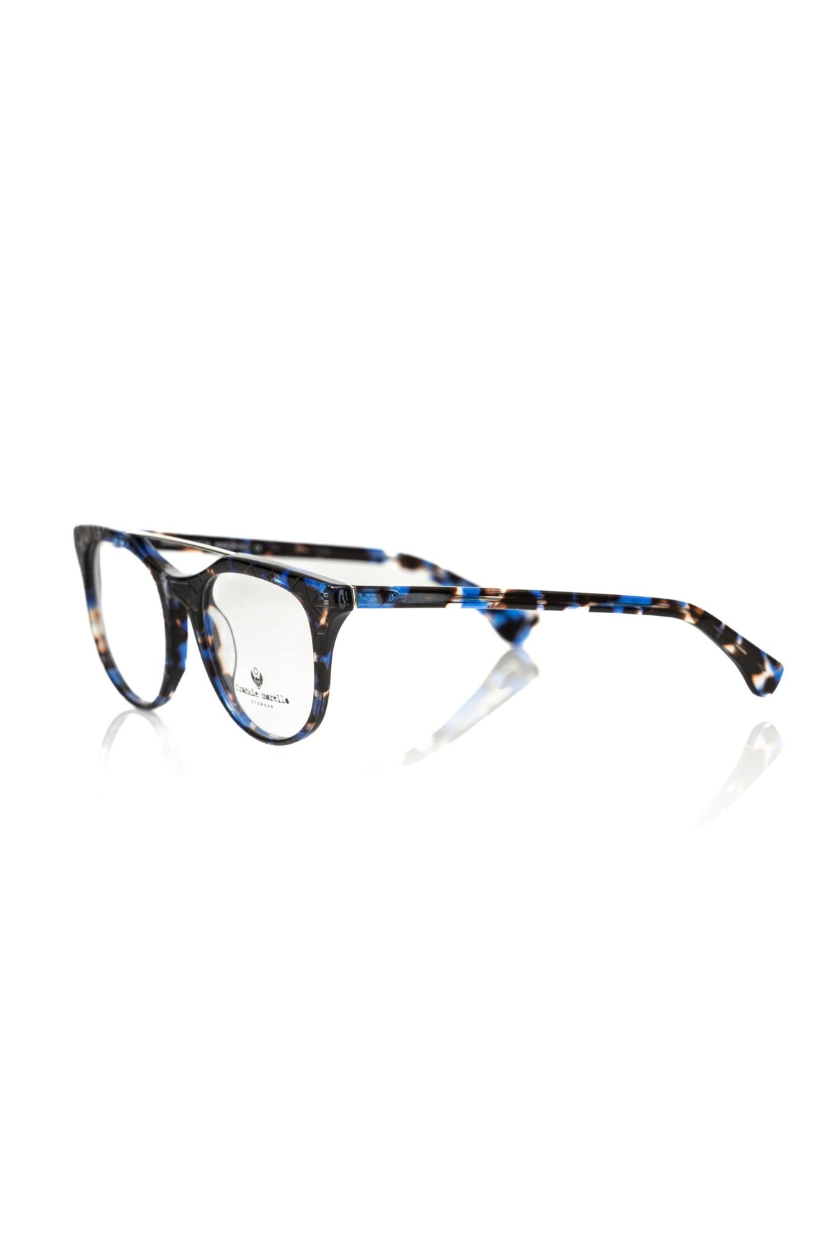 Monture pour homme en acétate bleu de Frankie Morello