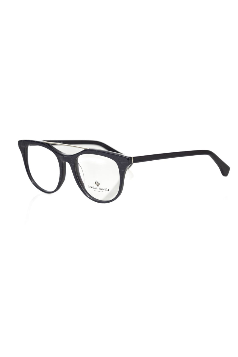 Monture pour homme en acétate bleu de Frankie Morello