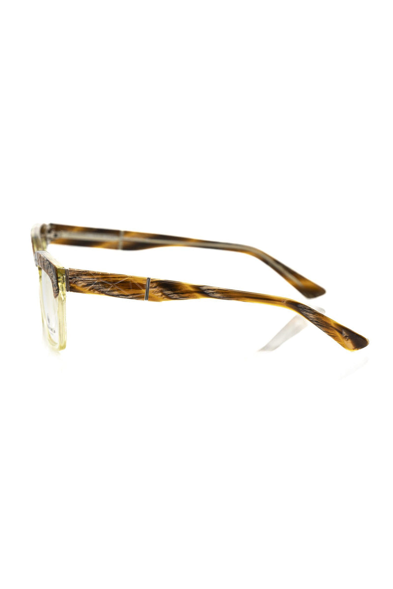 Monture de lunettes pour homme en acétate marron de Frankie Morello