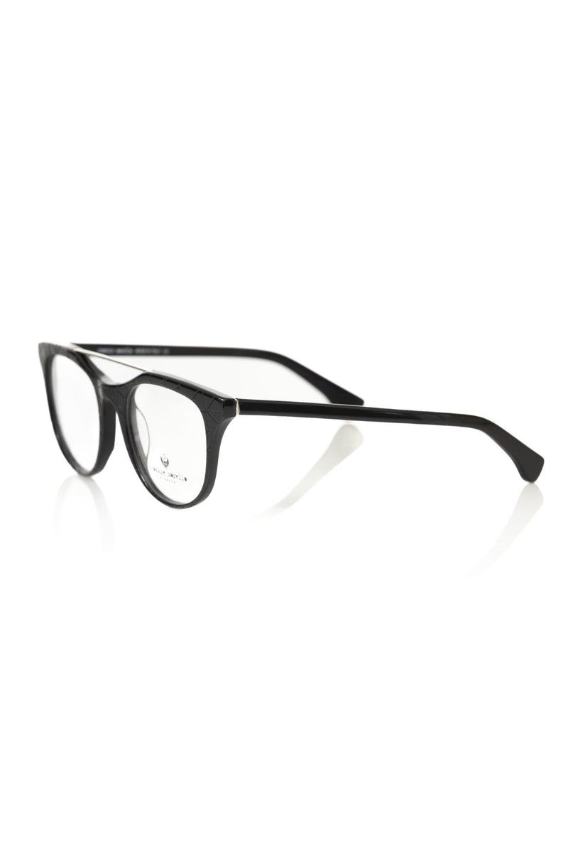 Monture pour homme en acétate noir de Frankie Morello