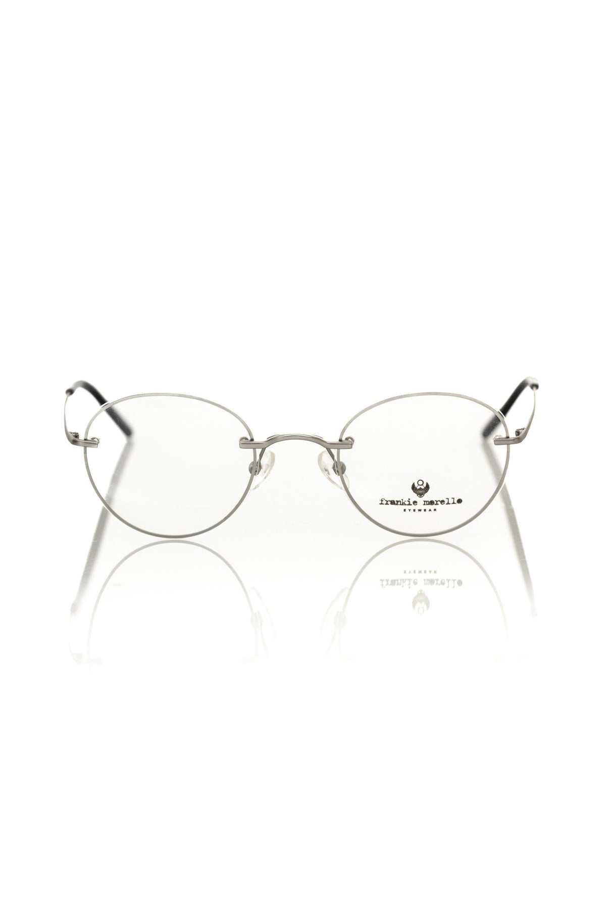 Monture pour homme Frankie Morello, couleur argent métallisé
