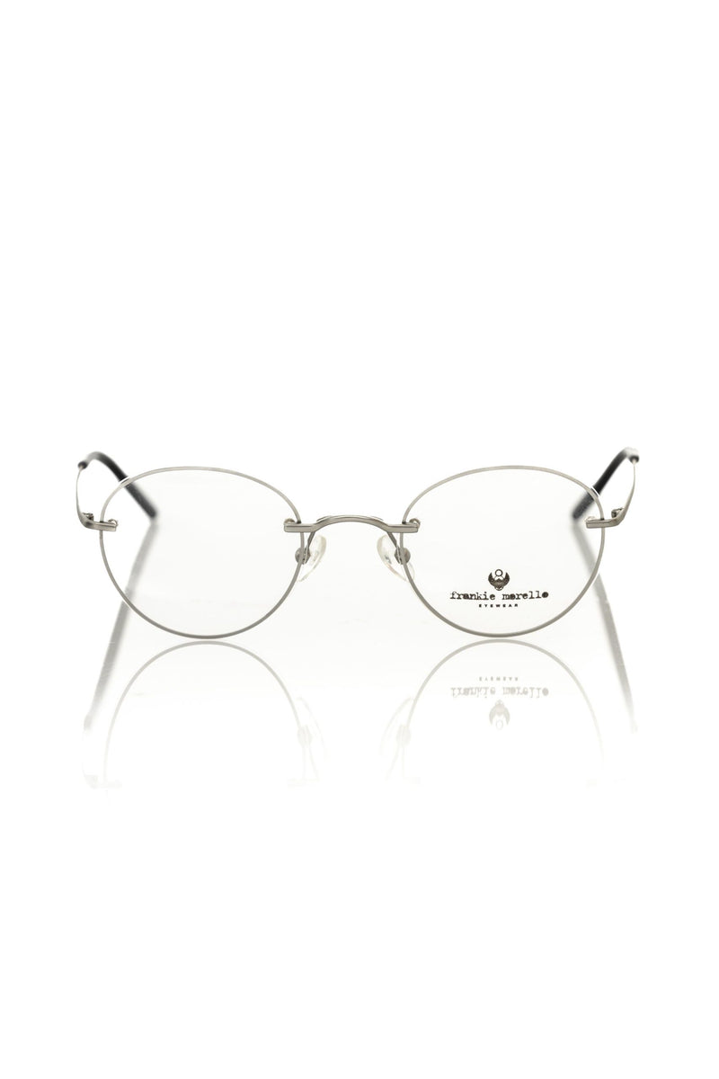 Monture pour homme Frankie Morello, couleur argent métallisé