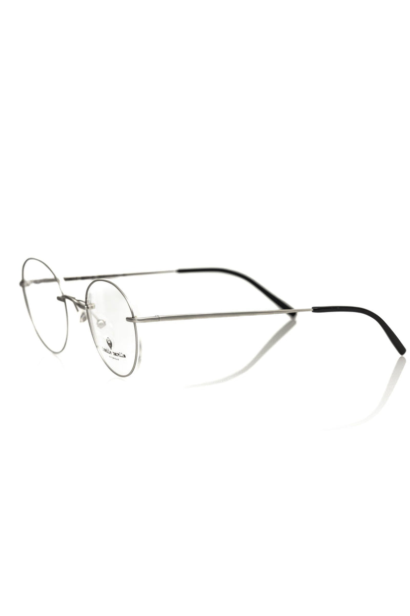 Monture pour homme Frankie Morello, couleur argent métallisé