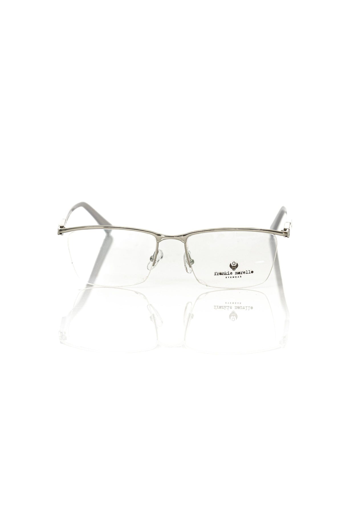 Monture pour homme Frankie Morello, couleur argent métallisé