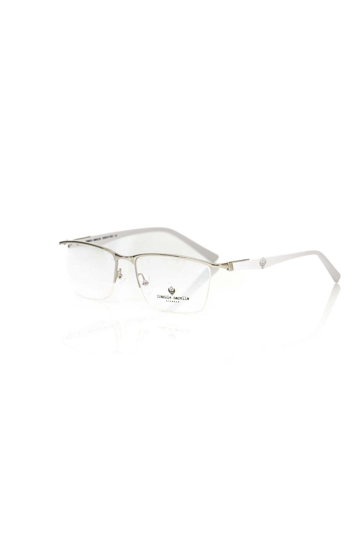 Monture pour homme Frankie Morello, couleur argent métallisé