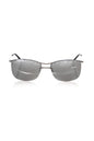Lunettes de soleil argentées métallisées pour homme Frankie Morello