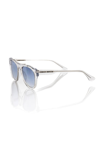 Lunettes de soleil pour homme Frankie Morello en acétate blanc