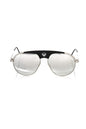 Lunettes de soleil multicolores métallisées pour homme Frankie Morello