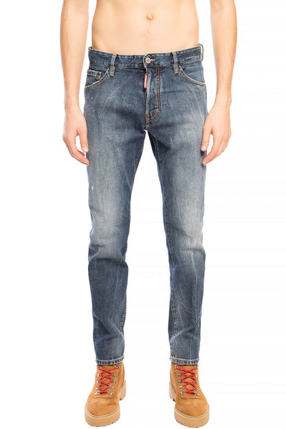 Jeans en coton bleu pour homme Dsquared²