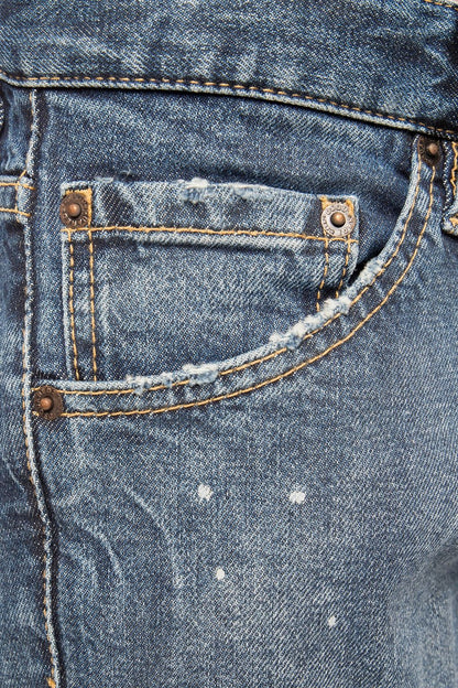 Jeans en coton bleu pour homme Dsquared²