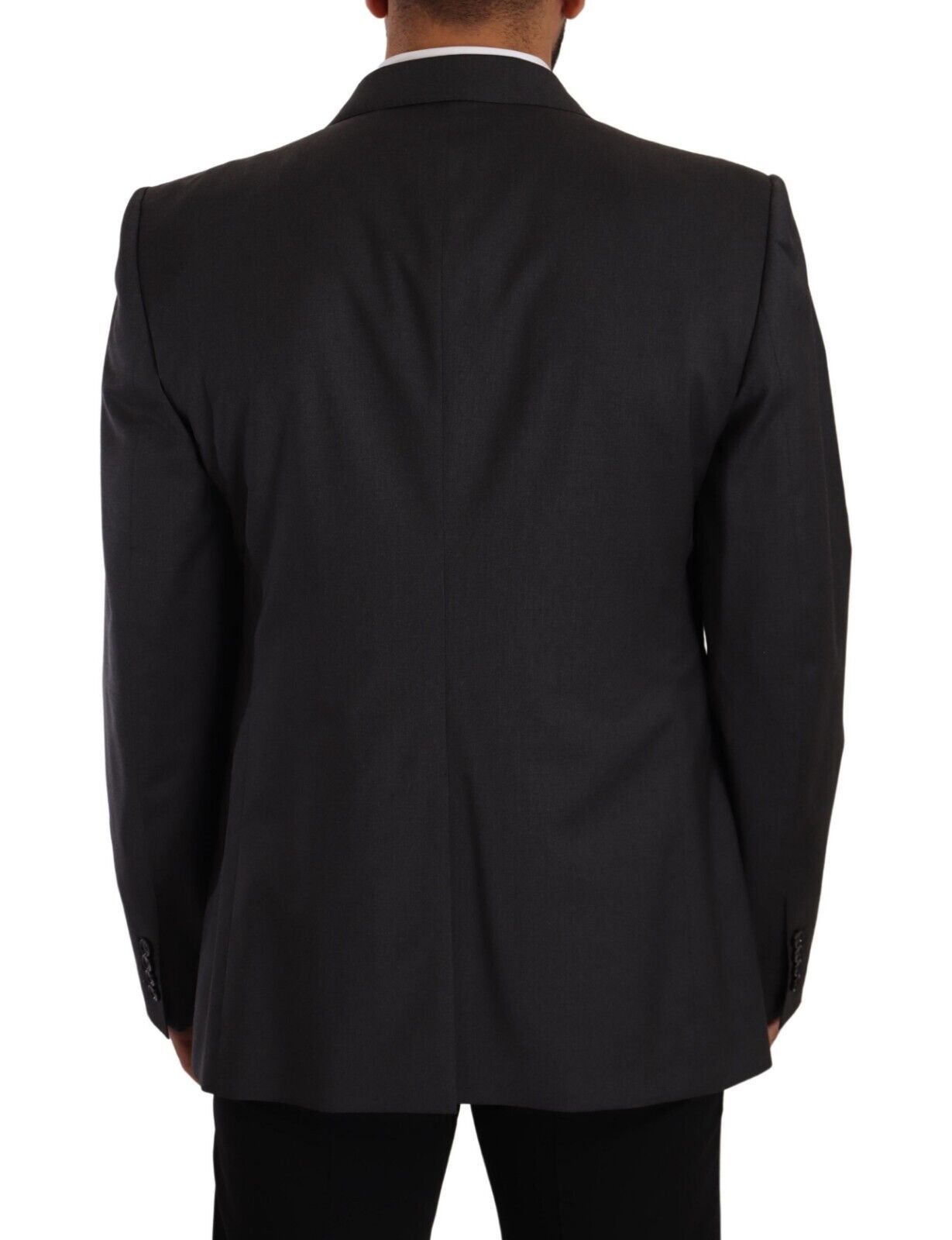 Dolce & Gabbana, blazer SICILIA gris à double boutonnage, 2 pièces