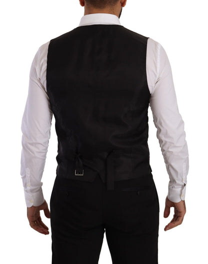 Dolce & Gabbana Blazer SICILIA Noir, coupe ajustée, 2 pièces