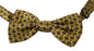 Cravate ajustable en soie à motif jaune Dolce & Gabbana