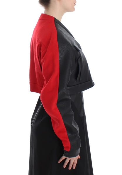 KAALE SUKTAE Veste bomber courte et cintrée noire