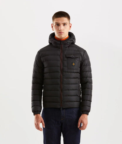 Veste pour homme en nylon noir de Refrigiwear