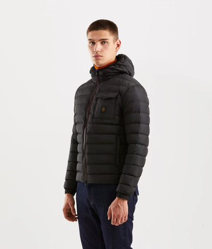 Veste pour homme en nylon noir de Refrigiwear