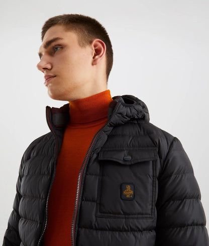 Veste pour homme en nylon noir de Refrigiwear