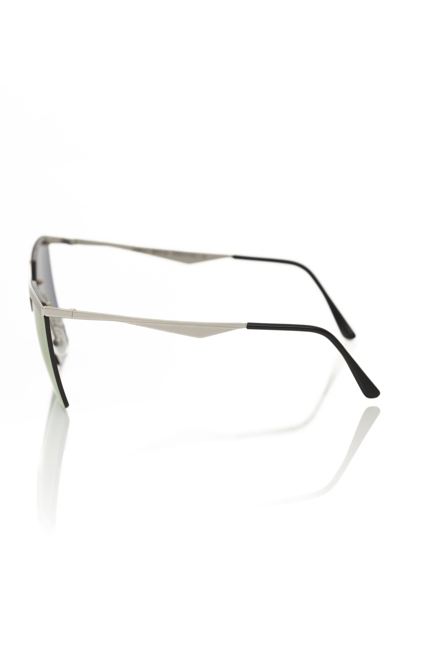 Lunettes de soleil argentées métallisées pour femme Frankie Morello