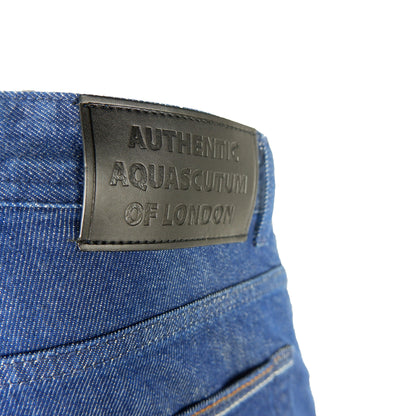 Jeans en coton bleu Aquascutum pour homme