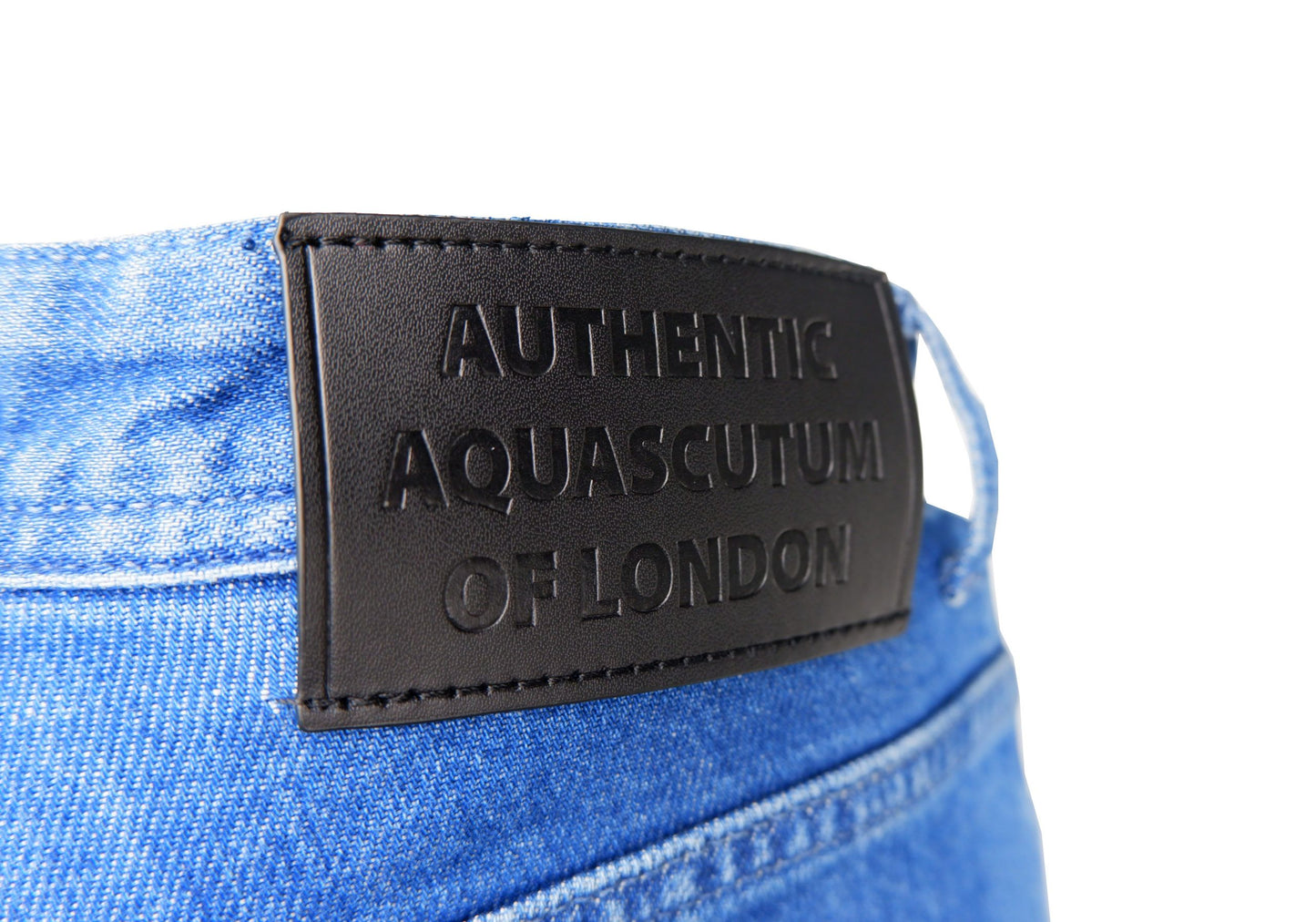Jeans Aquascutum en coton bleu pour homme