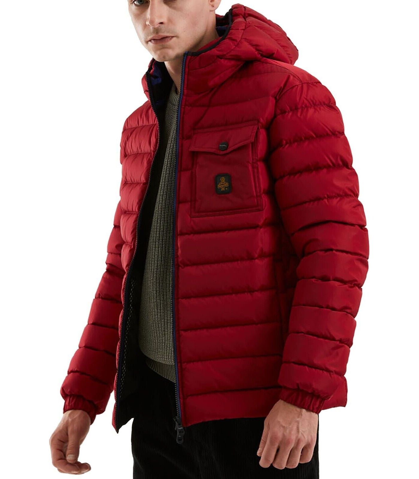 Veste rouge en nylon pour homme de Refrigiwear