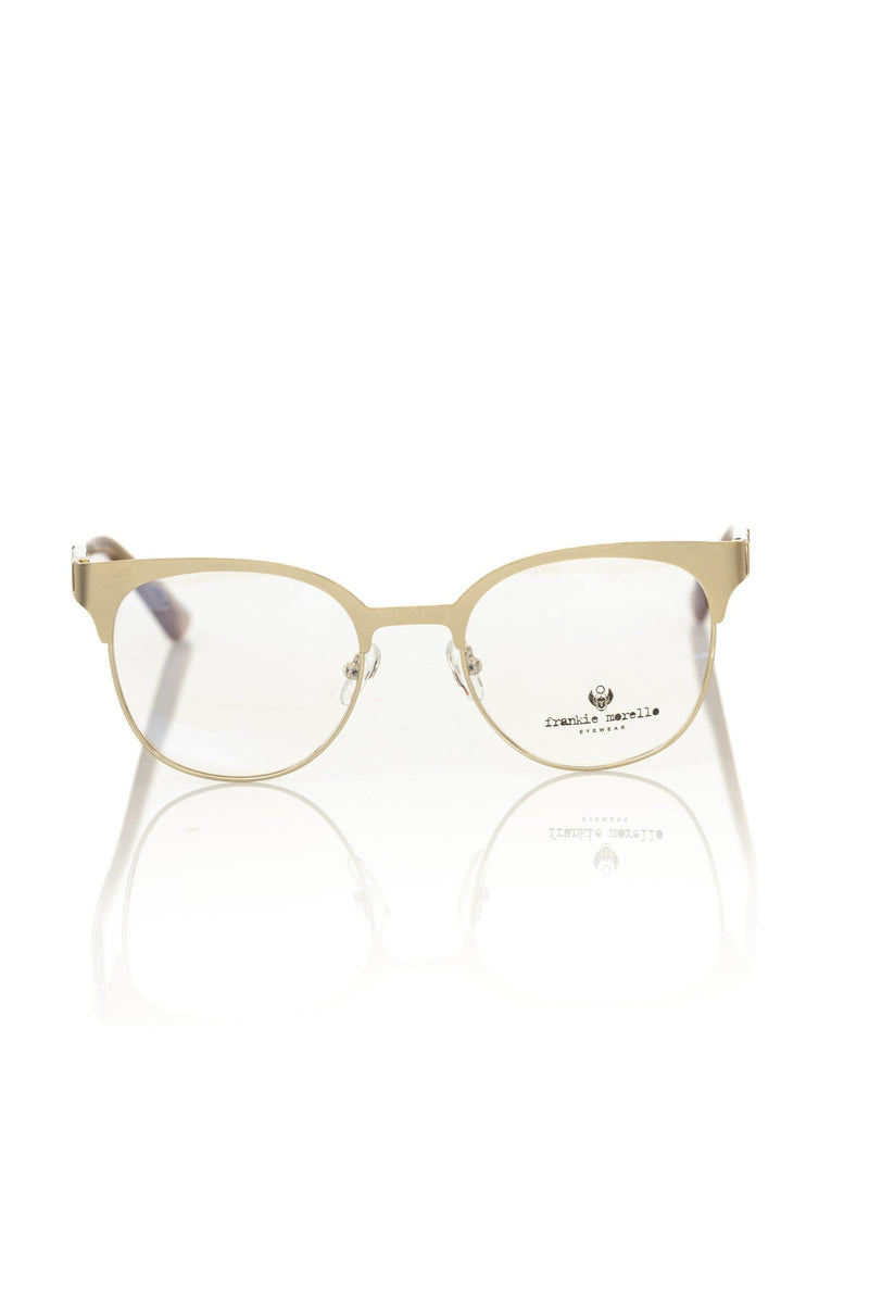 Frankie Morello Gold Acetate Women's Frame - Stylish Eyewear