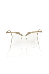 Lunettes de vue Clubmaster en fibre métallique brune Frankie Morello