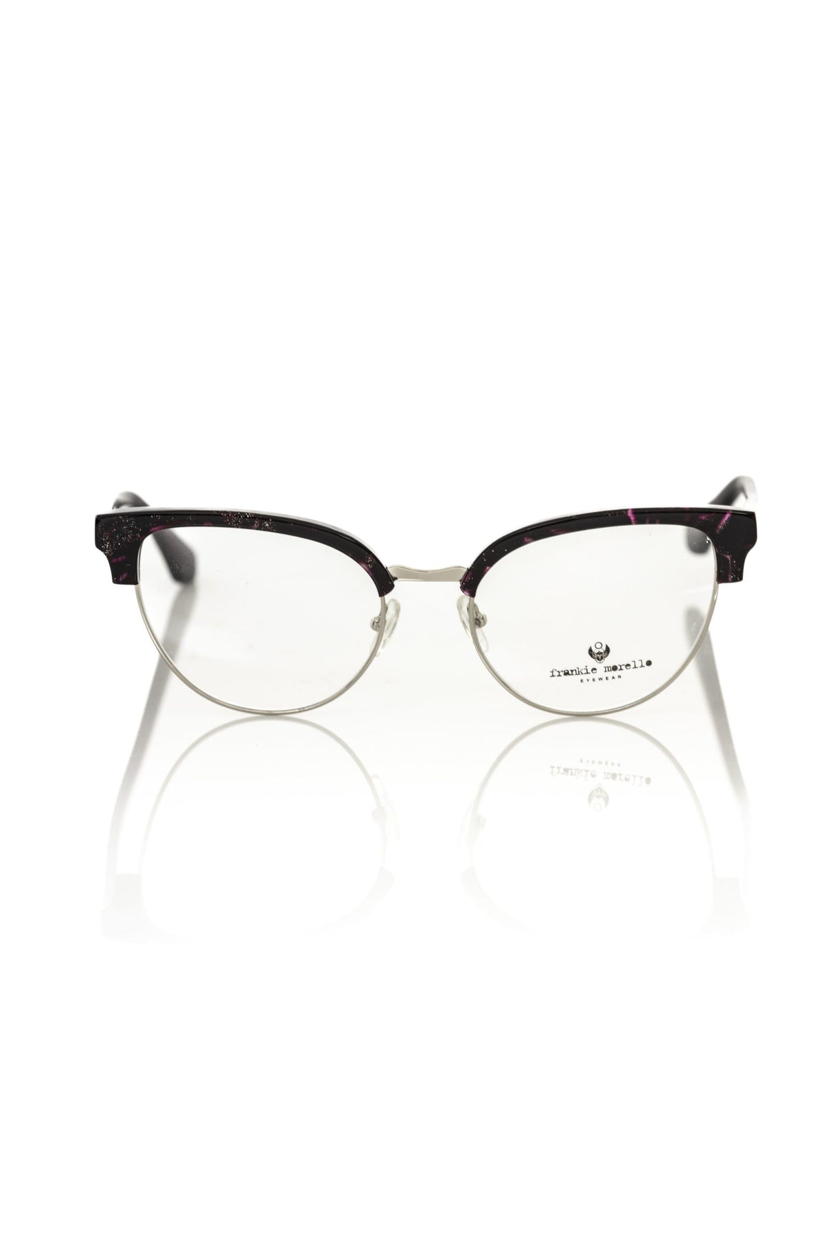 Lunettes de vue Femme Frankie Morello Burgundy Metallic
