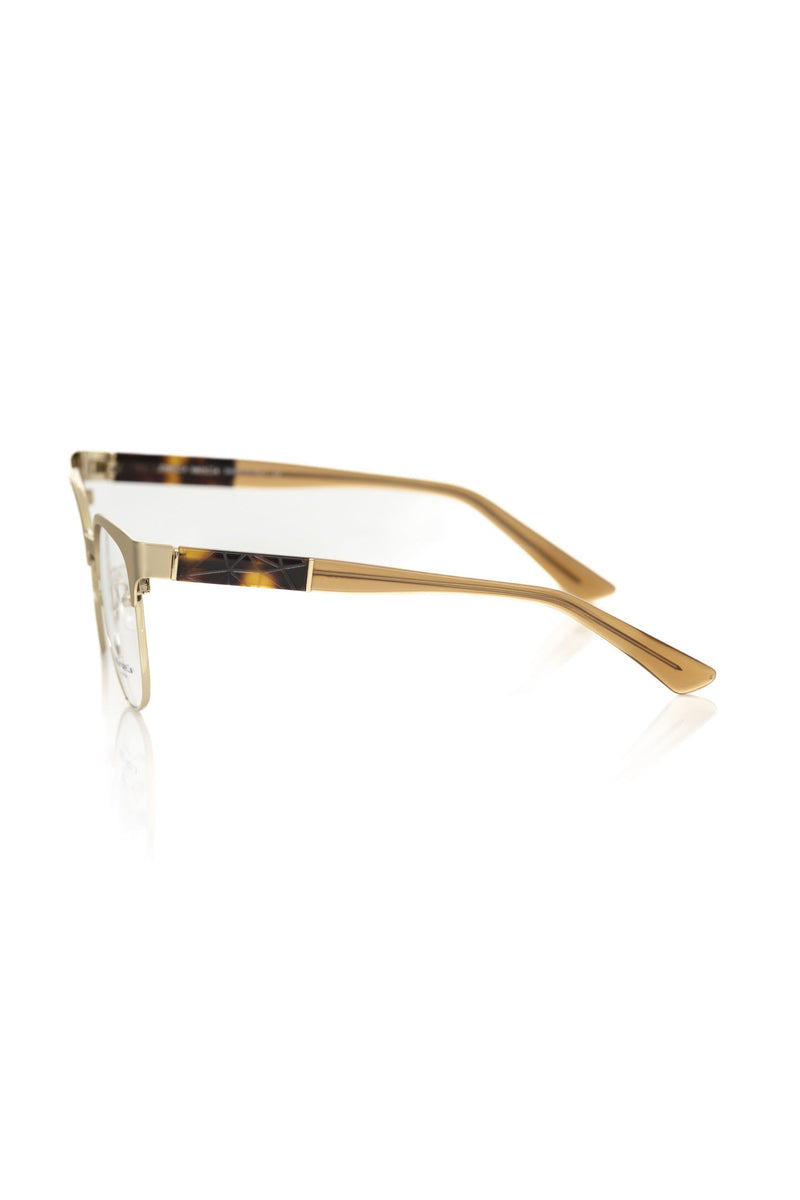 Frankie Morello Gold Acetate Women's Frame - Stylish Eyewear