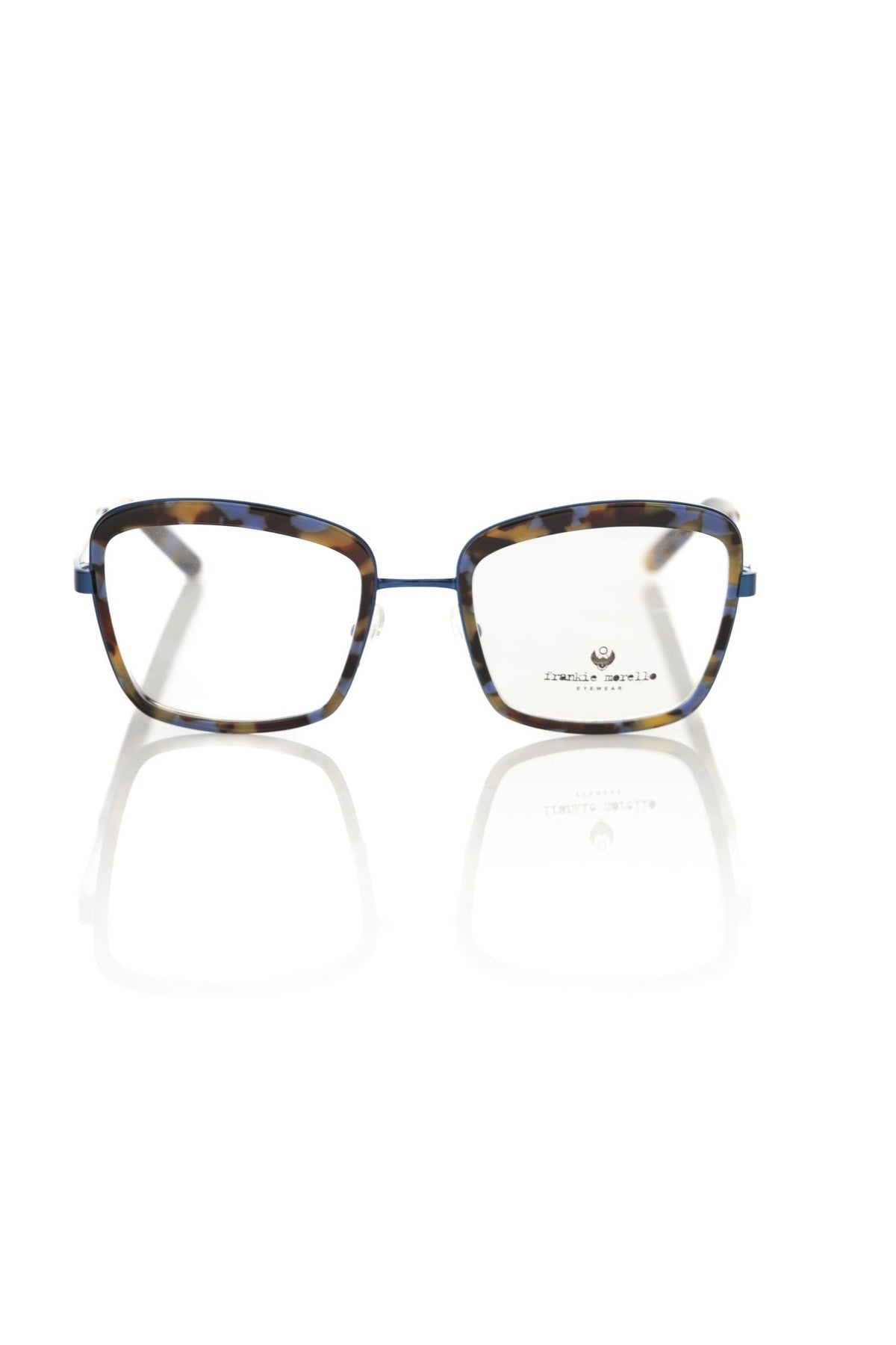 Monture de lunettes pour femmes Frankie Morello Blue Metallic