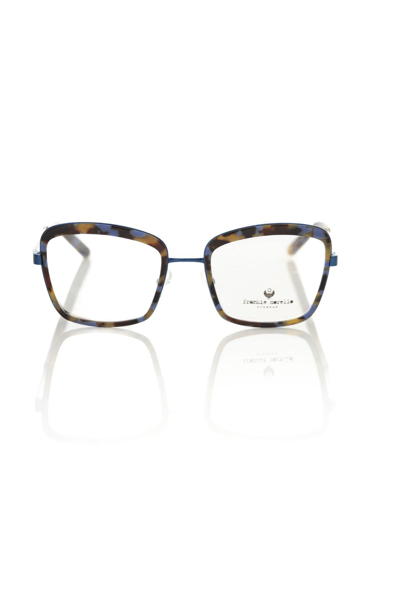 Monture de lunettes pour femmes Frankie Morello Blue Metallic