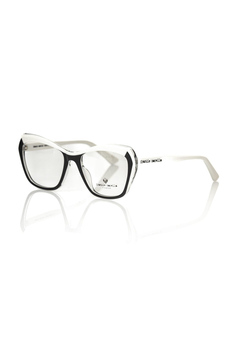 Monture de lunettes pour femmes Frankie Morello en acétate noir