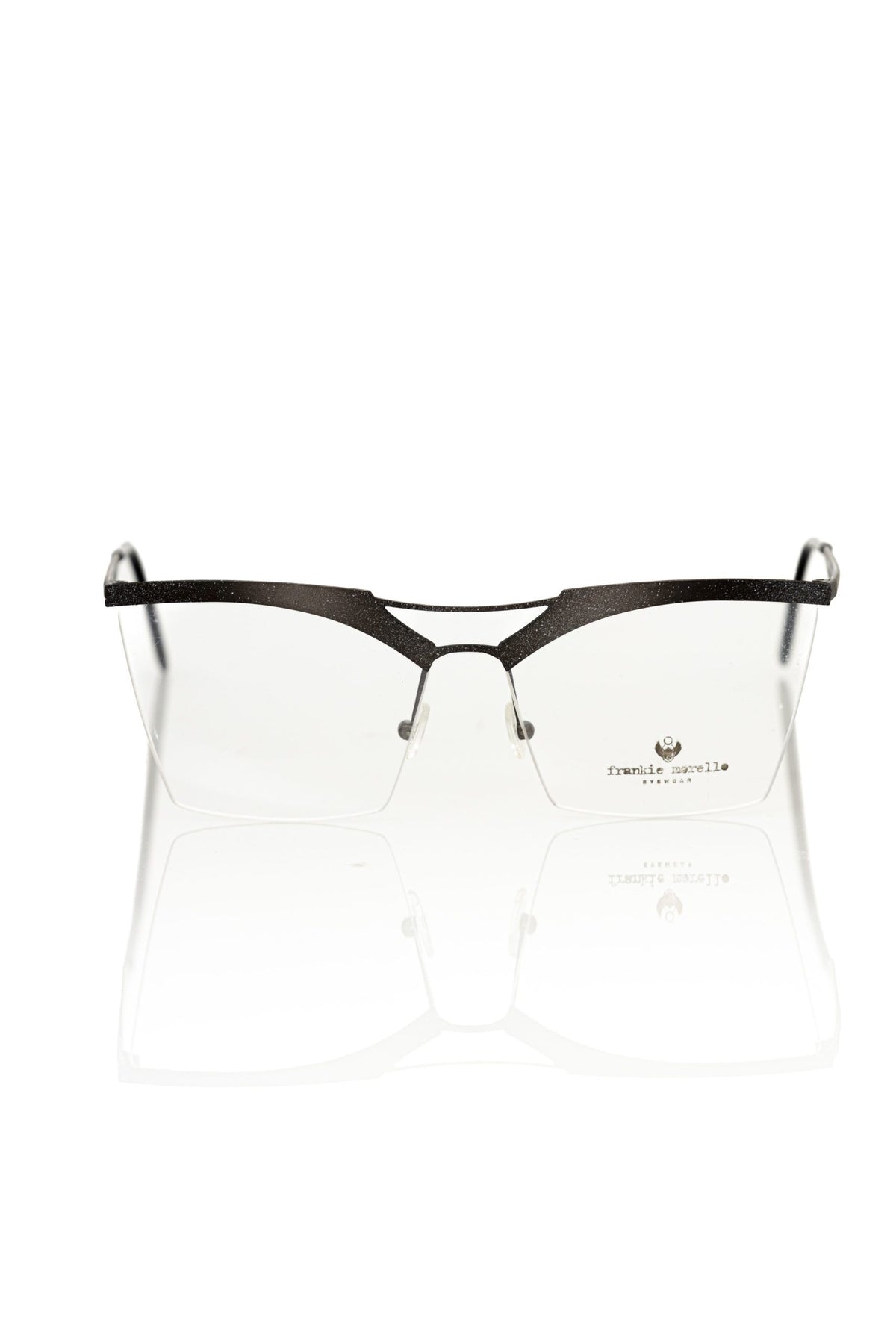 Lunettes de vue Femme Frankie Morello Noir Métallique