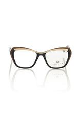 Frankie Morello Black Acetate Cat Eye Women's Eyeglass Frame