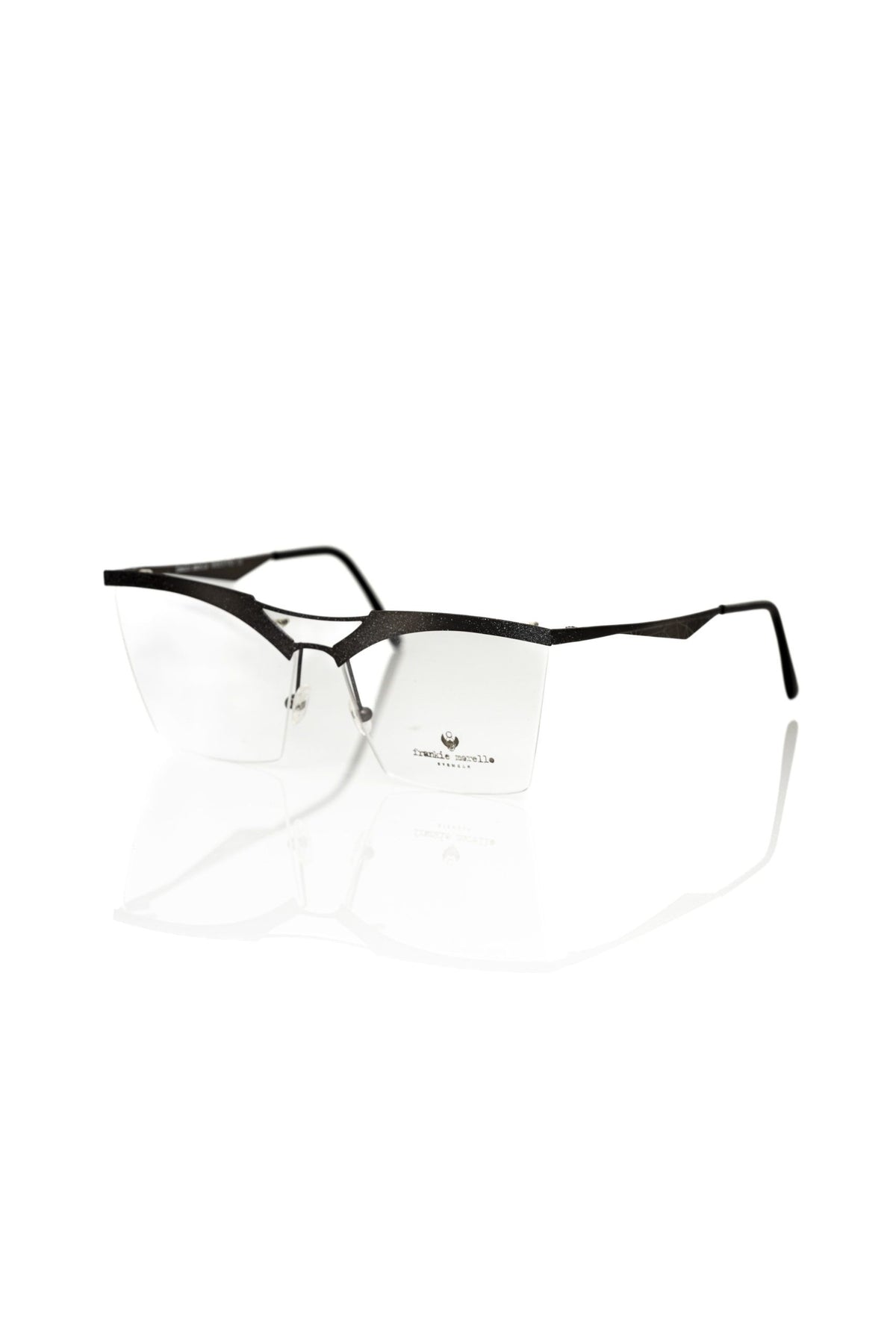 Lunettes de vue Femme Frankie Morello Noir Métallique