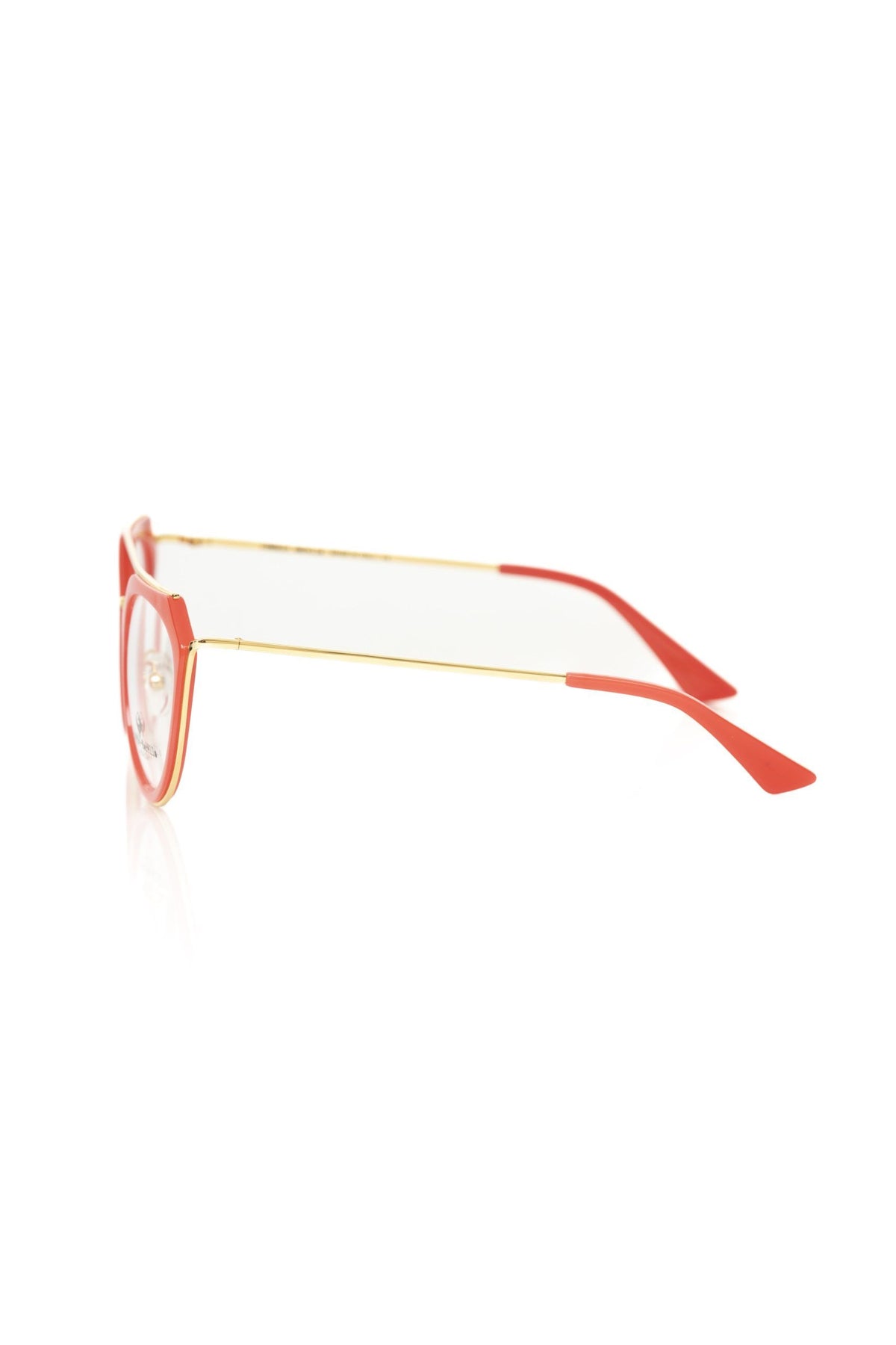 Frankie Morello Red Acetate Women Frame - Stylish Eyewear