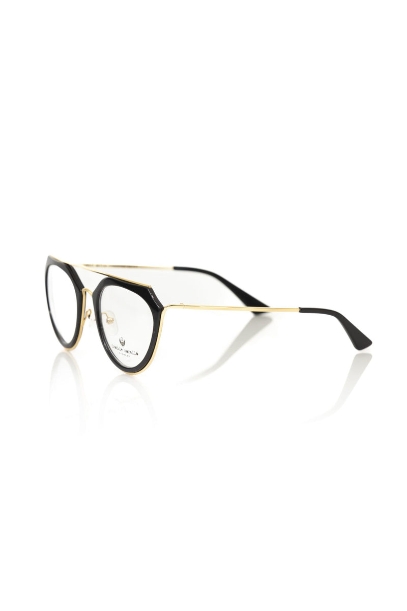 Lunettes de vue Aviateur Frankie Morello avec accents dorés