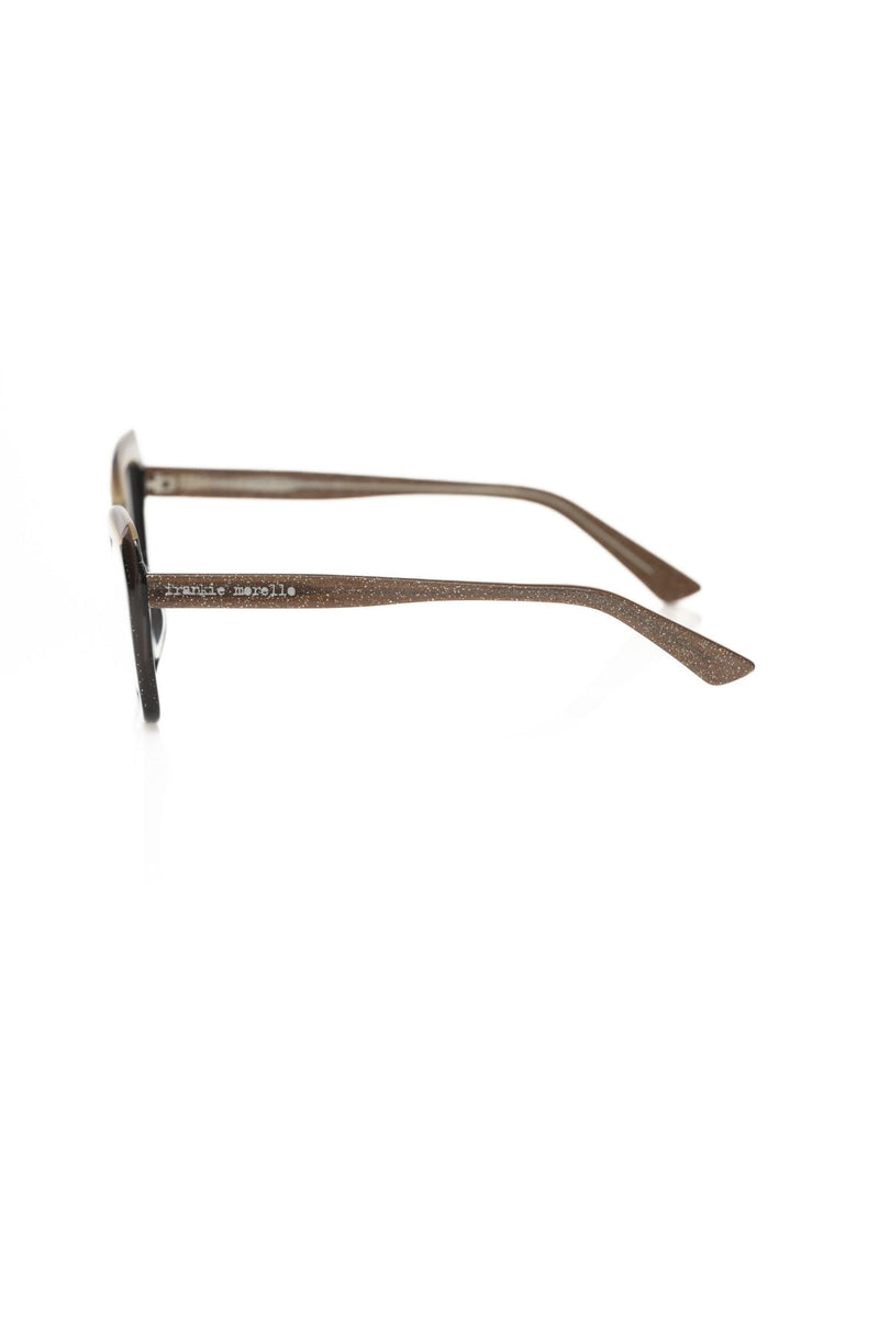 Frankie Morello Black Acetate Cat Eye Women's Eyeglass Frame
