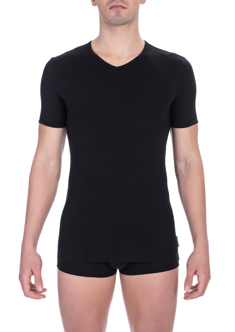 Bikkembergs zwart katoenen heren T-shirt