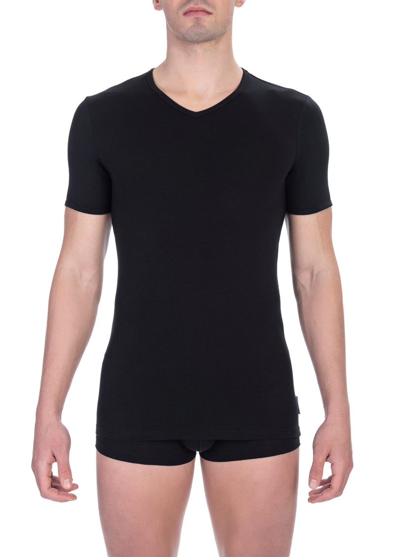 Bikkembergs zwart katoenen heren T-shirt