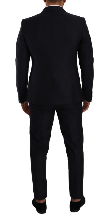 Dolce & Gabbana Bleu MARTINI Costume-manteau 2 pièces coupe slim