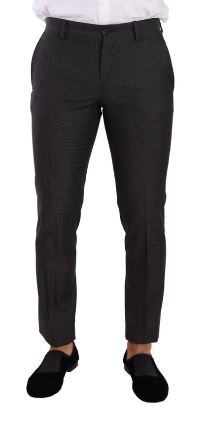 Dolce & Gabbana, costume noir MARTINI à simple boutonnage, 2 pièces.